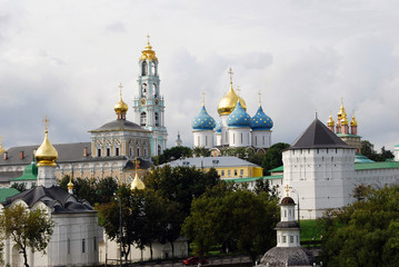 Trinity Sergius Lavra in Russia