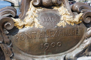 Pont Alexandre III, Paris, France © Philophoto