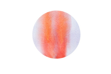 Watercolor hand drawn dot abstract background.