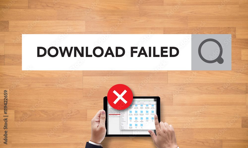 Aufkleber computer transfer download failed data stop loss transfer netwo