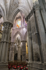 Fototapeta premium Detail of vault of Cathedral of Our Lady of Grace and Saint Julian, Cuenca, Spain