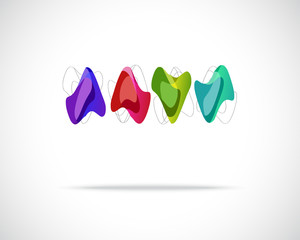 Logo of Colored Shapes