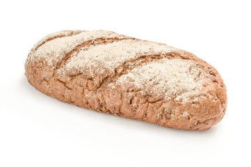 Fresh Bread on a white background