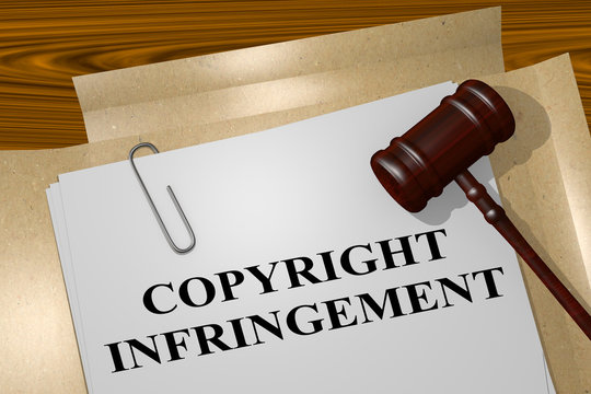 Copyright Infringement - legal concept
