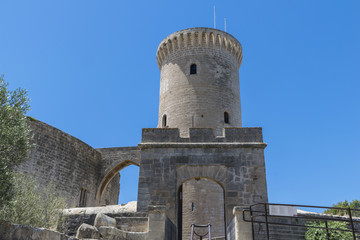Fototapeta na wymiar Castillo de Bellver (Palma de Mallorca, España)