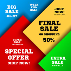 Big sale design