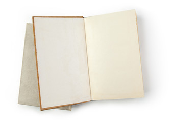 Notebook isolated on white background