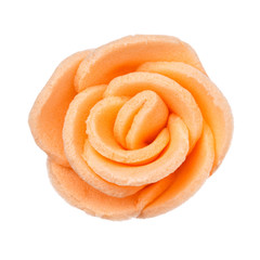 flower head isolated, beautiful decoration,top view