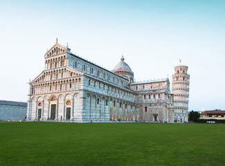 Fototapeta premium Pisa Cathedral and the Leaning Tower of Pisa