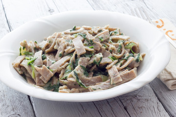 Pizzoccheri from Trento Italy