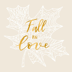 Fall in love.