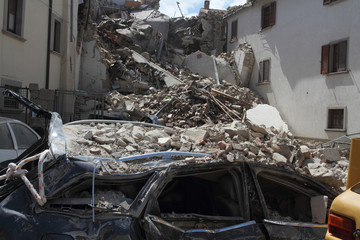 24/8/2016 - Amatrice - Rieti - Italy - The earthquake that destr