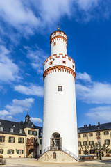 Naklejka premium famous tower of the castle in Bad Homburg