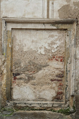 old concrete frame texture