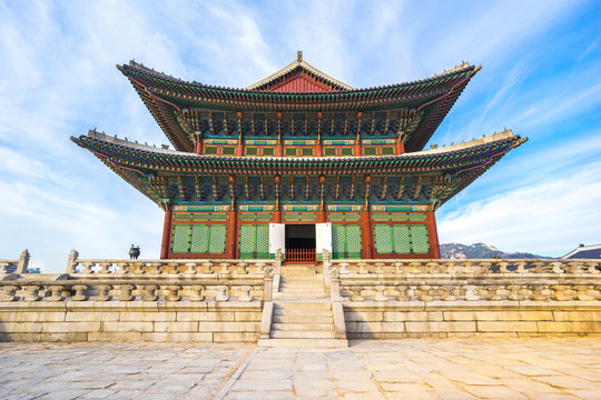 Gyeongbokgung palace landmark of Seoul