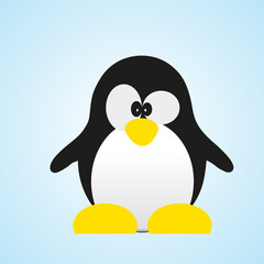 Cute cartoon penguin