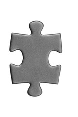 puzzle pieces on white background