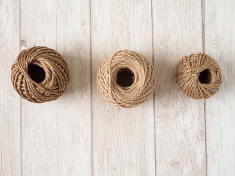 hemp material vintage style old string rope 