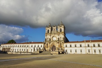 Fototapeta na wymiar The gothic Monastery of Alcobaca in central Portugal