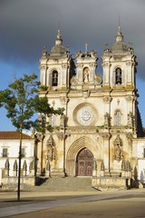Obraz premium The gothic Monastery of Alcobaca in central Portugal