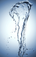 Water splashing