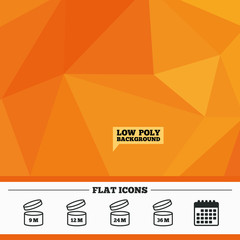After opening use icons. Expiration date product