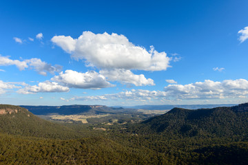 Blue Mountains national park Australia.
