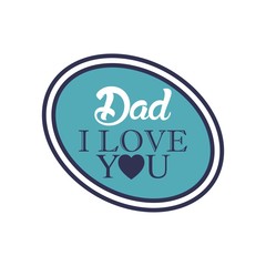 Fathers Day Label Badges & Stickers