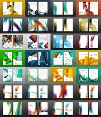 Mega collection of business annual report covers, A4 size