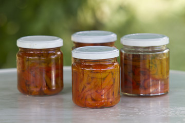 Preserves peppers