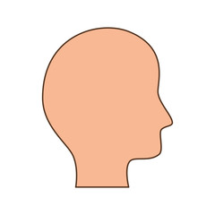 human head profile