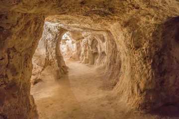 Opal mine in Coober Pedy, Australia 