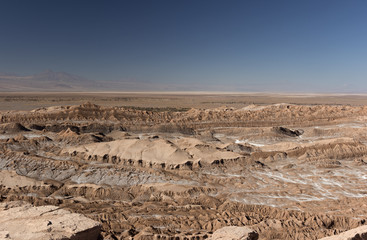View from Valle de la Muerte (Death Valley), Atacama Desert, Chile
