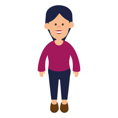 avatar woman cartoon