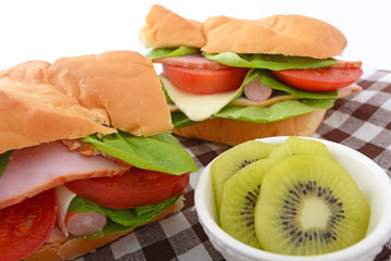 おいしそうなサンドイッチ