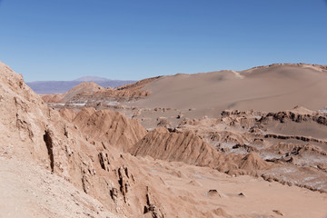 View from Valle de la Luna (Moon Valley), Atacama Desert, Chile
