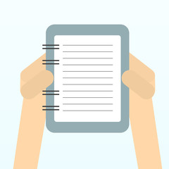 Paper sheet, hands, paperwork, consultant business adviser financial audit