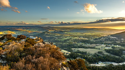 Blue Mountains national park Australia.