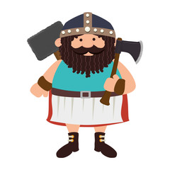 viking man cartoon