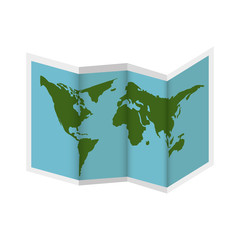 world map paper