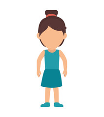 tennager girl cartoon