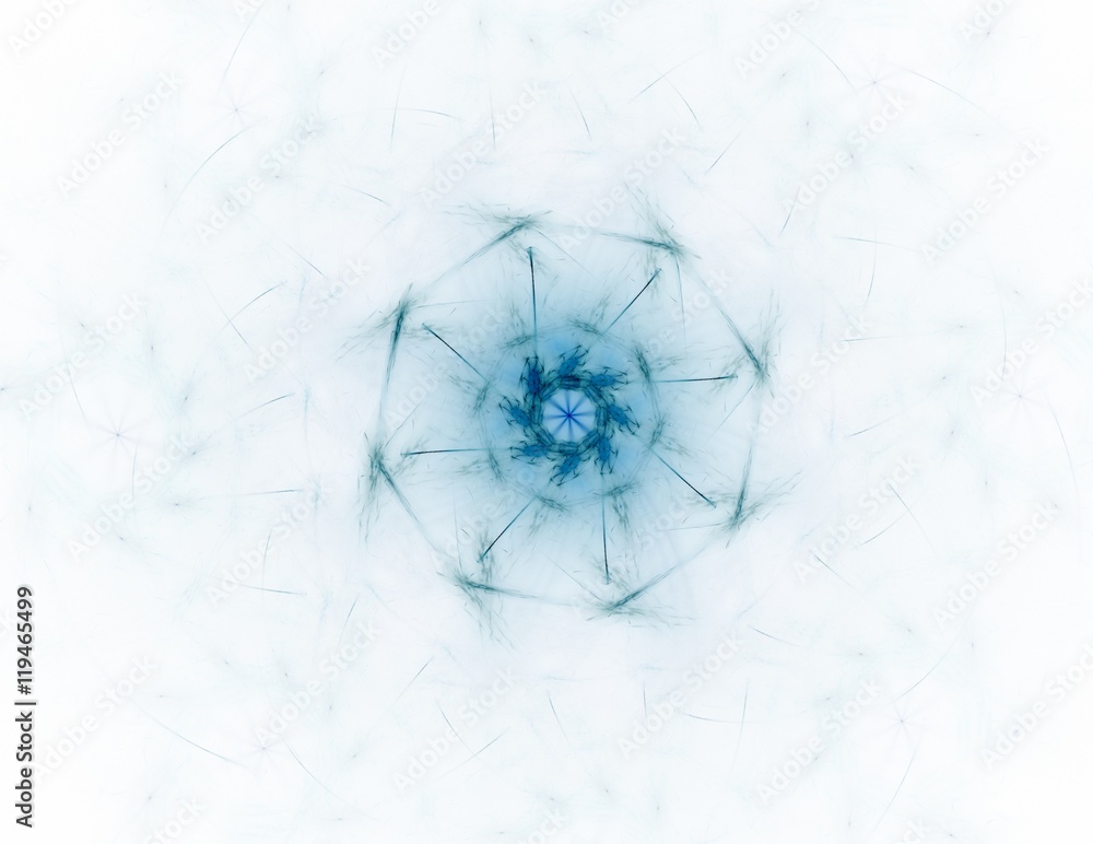Poster lacy colorful clockwork pattern. digital fractal art design. abstract design of sacred symbols signs