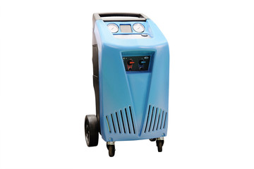 The device for air-conditioner check under the white background