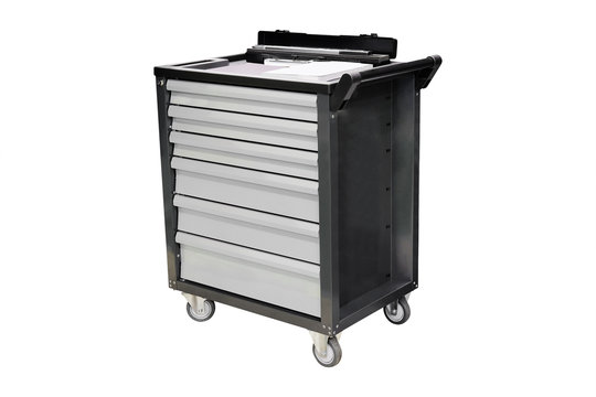 The image of a tool organizer cart