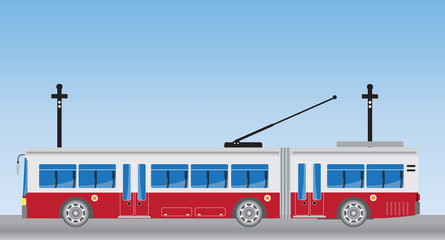 Electric bus and Trailer or Trolley bus