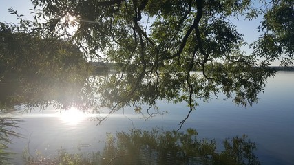 Słońce w jeziorze © michalsen