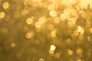 golden sun bokeh blur
