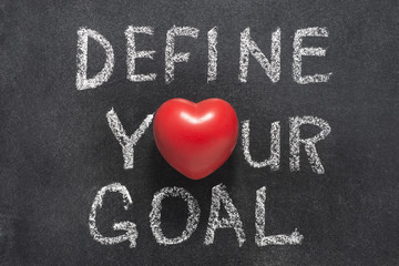 define your goal heart