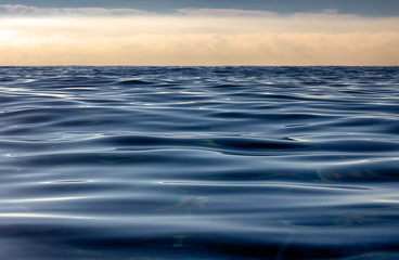 Fototapeta na wymiar Sea waves in close-up