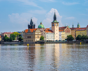 River Vltava Prague Czech Republic